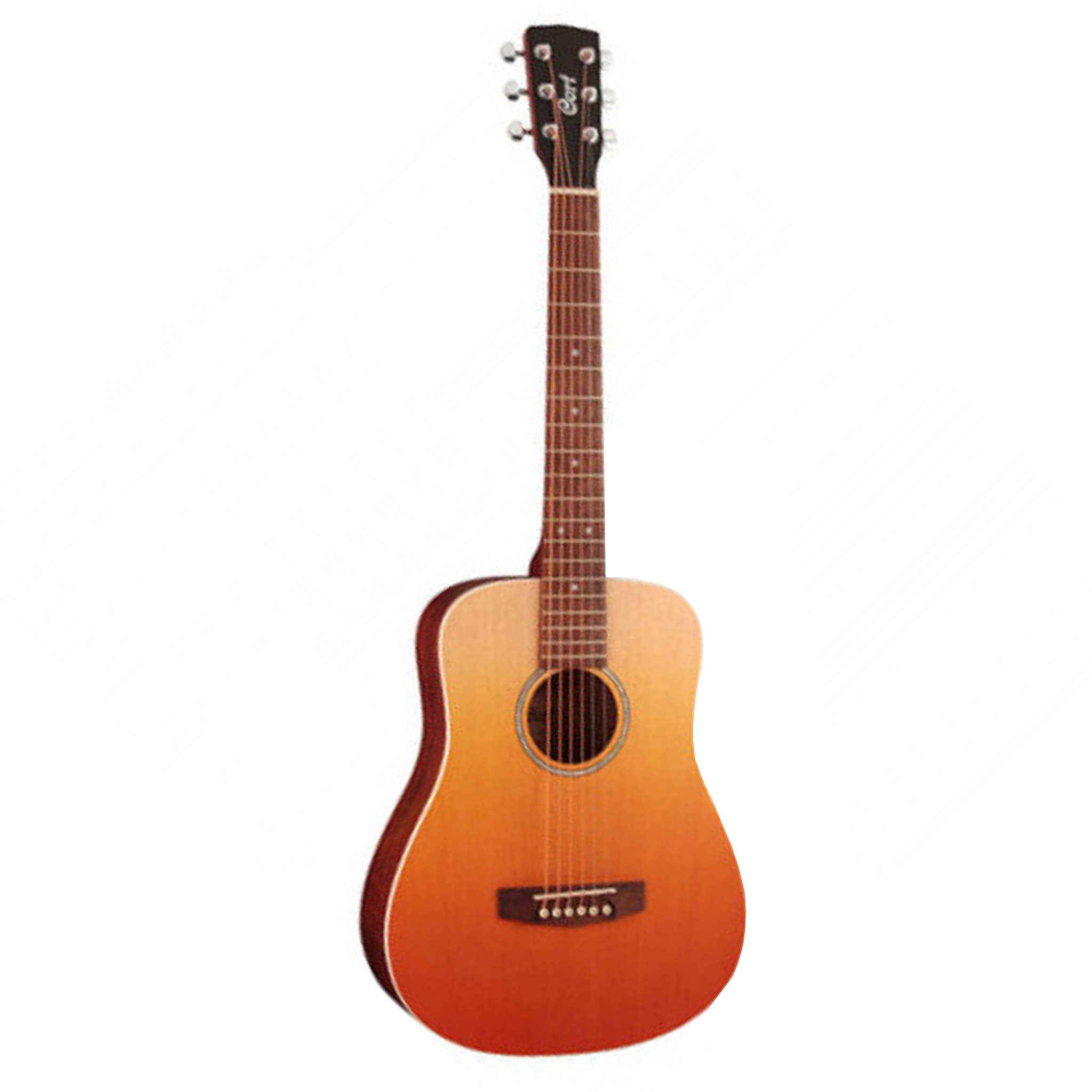 Cort AD Mini E Acoustic Guitar (Orange Burst)